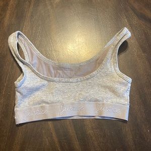 Justice Girls Bra size 30 Grey